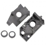 [Traxxas] AX4824A Side plates rear (l&r) (grey) / belt tension cams (2) (grey)