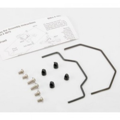 [�˾���ũ] AX4875 [Traxxas] AX4875 Sway bar set (front/ rear)
