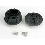 [Traxxas] AX4881 Differential (34-groove)/ flanged side-cover & screws