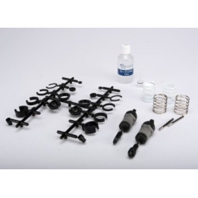 [�˾���ũ] AX4260A [Traxxas] AX4260A Ultra Shocks (grey) (short) (complete w/ spring preload spacers & springs) (2)