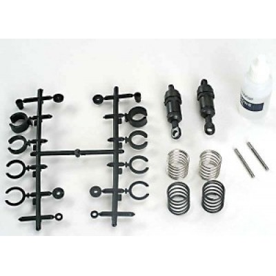 [�˾���ũ] AX4260 [Traxxas] AX4260 Ultra Shocks (black) (short) (complete w/ spring preload spacers & springs) (2)