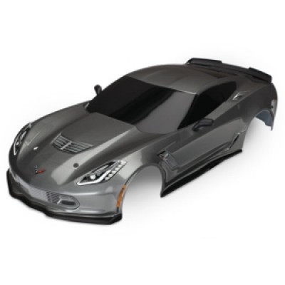 [�˾���ũ] AX8386A [Traxxas] AX8386A Body, Chevrolet Corvette Z06, graphite