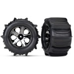 [Traxxas] AX4175 TIRES & WHEELS, ASSEMBLED