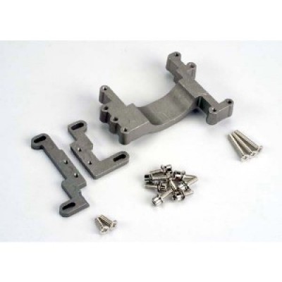 [�˾���ũ] AX4160 [Traxxas] AX4160 Engine mount 2 piece aluminum (w/ screws) (N. Stampede)