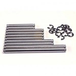 [Traxxas] AX1939 Suspension pin set hard chrome (w/ E-clips)