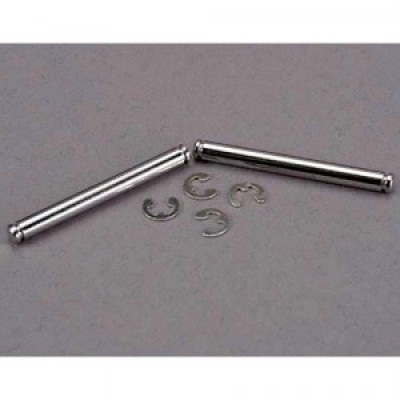 [˾ũ] AX2637 [Traxxas] AX2637 Suspension pins 31.5mm chrome (2) w/ E-clips (4)