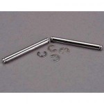 [Traxxas] AX2637 Suspension pins 31.5mm chrome (2) w/ E-clips (4)