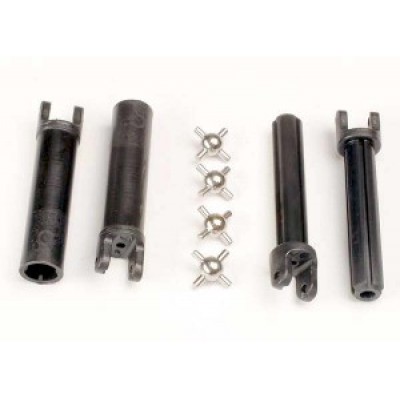 [�˾���ũ] AX1951 [Traxxas] AX1951 Half shafts long truck (external-splined (2) & internal-splined (2)/ metal u-joints (4)