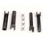 [Traxxas] AX1951 Half shafts long truck (external-splined (2) & internal-splined (2)/ metal u-joints (4)