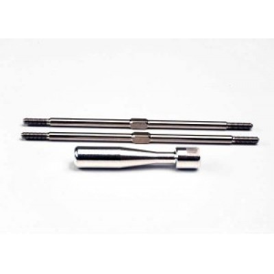 [�˾���ũ] AX2339X [Traxxas] AX2339X Turnbuckles Titanium 102mm T-Maxx (2)
