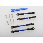 [Traxxas] AX3741A Turnbuckles aluminum (blue-anodized) camber links
