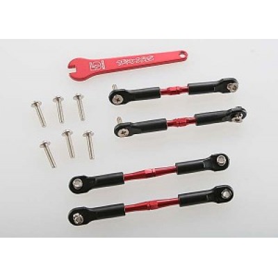 [�˾���ũ] AX3741X [Traxxas] AX3741X Turnbuckles aluminum (red-anodized) camber links