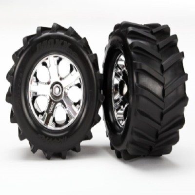 [�˾���ũ] AX6771 [Traxxas] AX6771 Tires and wheels, assembled, glued 2.8