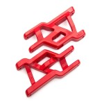 [Traxxas] AX3631R SUSPENSION ARMS, FRONT (RED) Heavy-Duty