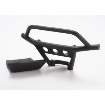 [˾ũ] AX6735 [Traxxas] AX6735 Bumper front/ skidplate front (black)