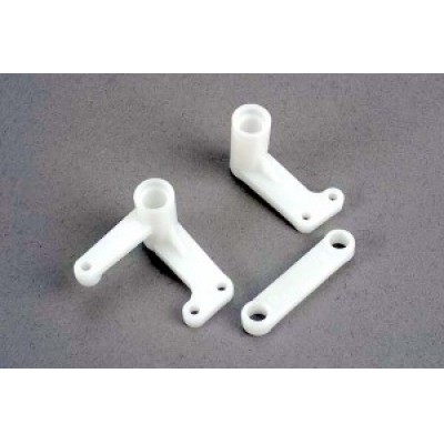 [˾ũ] AX3743 [Traxxas] AX3743 Steering bellcranks (l&r)/ draglink