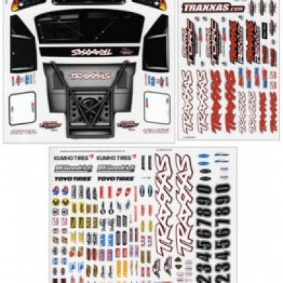 [�˾���ũ] AX6813 [Traxxas] AX6813 Decal sheet Slash 4X4