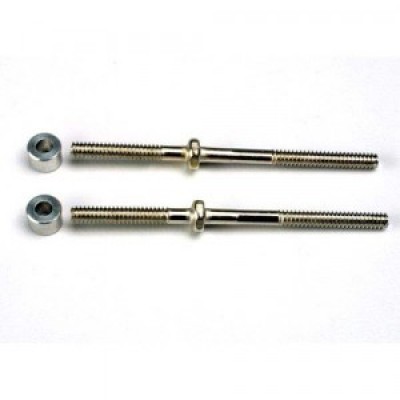[�˾���ũ] AX1937 [Traxxas] AX1937 Turnbuckles (54mm) (2)/ 3x6x4mm aluminum spacers (rear camber links)