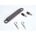 [Traxxas] AX3727A Battery hold-down plate (grey)