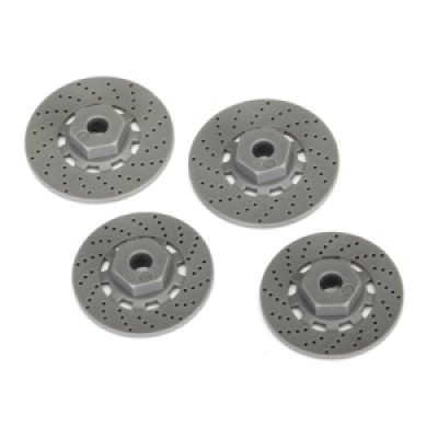 [˾ũ] AX8356 [Traxxas] AX8356 WHEEL HUBS, HEX (DISK BRAKE RO