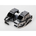 [Traxxas] AX6935 Bumper front (black chrome) (left & right)