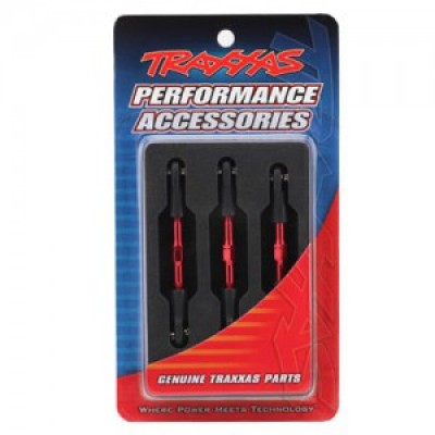 [�˾���ũ] AX6939R [Traxxas] AX6939R Suspension link rear aluminum (red-anodized) (3) (top and bottom)/ aluminum pivot ball