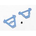 [Traxxas] AX7023 Bulkhead tie bars front & rear (blue-anodized aluminum)/ 2.5x6 CS (1)