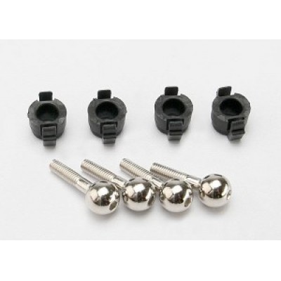 [�˾���ũ] AX7033 [Traxxas] AX7033 Pivot balls (4)/ pivot ball caps (4)
