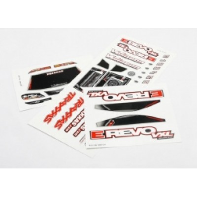 [�˾���ũ] AX7113 [Traxxas] AX7113 Decal sheets 1/16 E-Revo VXL