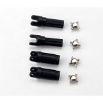 [Traxxas] AX7050 Half shafts left or right (internal splined half shaft (2)/external splined half shaft) (2))/ metal u-joints (4)