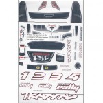 [Traxxas] AX7313 Decal sheet 1/16 Rally