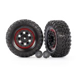 [Traxxas] AX8874 TRX-6 Tires and wheels, assembled, glued