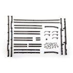[Traxxas] AX8815X Side trim, left & right (black)