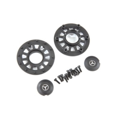 [�˾���ũ] AX8875 [Traxxas] AX8875 Center caps (2)/ beadlock rings (2)