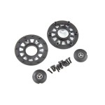 [Traxxas] AX8875 Center caps (2)/ beadlock rings (2)