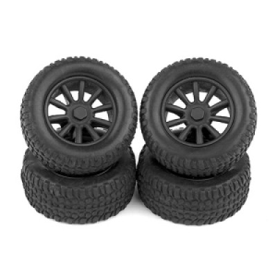 [�˾���ũ] AA21426 [TEAM ASSOCIATED] SC28 Wheels and Tires, mounted