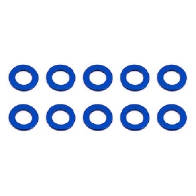 [˾ũ] AA31381 [TEAM ASSOCIATED] AA31381 Ballstud Washers, 5.5x0.5 mm, blue aluminum