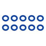 [TEAM ASSOCIATED] AA31381 Ballstud Washers, 5.5x0.5 mm, blue aluminum