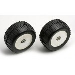 [TEAM ASSOCIATED] AA21062 Tires & Wheels mounted chrome wheels