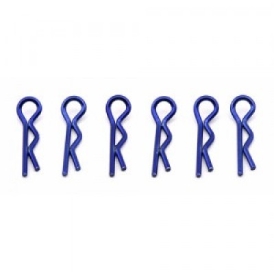 [˾ũ] AA1736 [TEAM ASSOCIATED] AA1736 FT Body Clips metallic blue. Short.