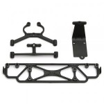 [TEAM ASSOCIATED] AA21348 Rear Bumper/Brace/Skid Plate Set