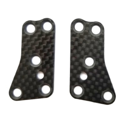 [˾ũ] AA81444 [TEAM ASSOCIATED] AA81444 RC8B3.2 FT Front Upper Suspension Arm Inserts, carbon fiber, 1.2mm