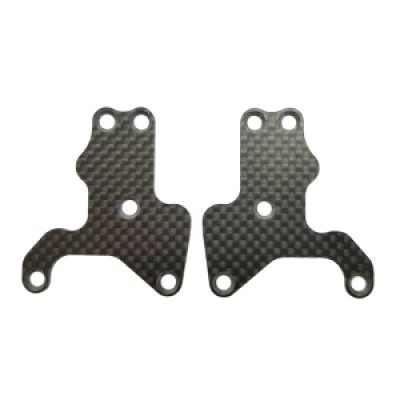 [˾ũ] AA81440 [TEAM ASSOCIATED] AA81440 RC8B3.2 FT Front Suspension Arm Inserts, carbon fiber, 1.2mm