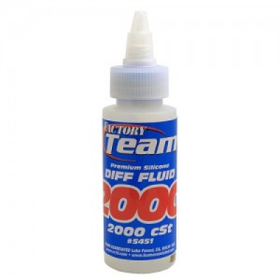 [˾ũ] AA5451 [TEAM ASSOCIATED] AA5451 FT Silicone Diff Fluid 2000cst for gear diffs / 2 oz New flip-top cap
