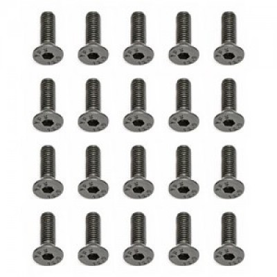 [˾ũ] AA25202 [TEAM ASSOCIATED] AA25202 M3 x 10mm Flat Head Hex Screw