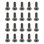 [TEAM ASSOCIATED] AA25202 M3 x 10mm Flat Head Hex Screw