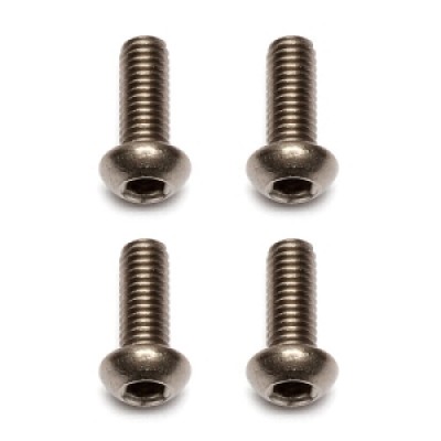 [˾ũ] AA91581 [TEAM ASSOCIATED] FT Ti Screws, 3x8 mm BHCS