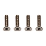 [TEAM ASSOCIATED] FT Ti Screws, 3x12 mm FHCS