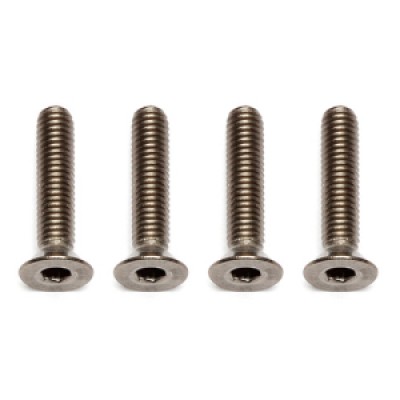 [˾ũ] AA91595 [TEAM ASSOCIATED] FT Ti Screws, 3x14 mm FHCS