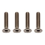 [TEAM ASSOCIATED] FT Ti Screws, 3x14 mm FHCS